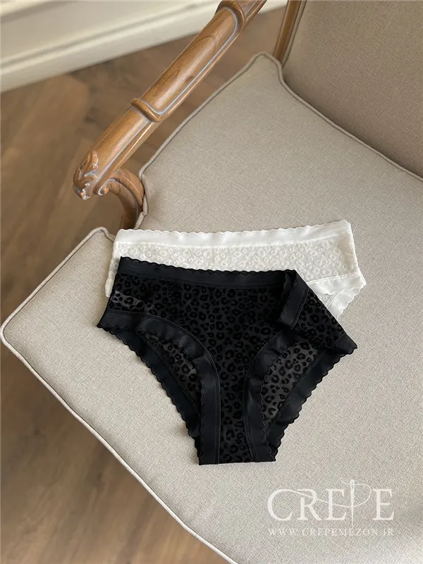 شورت توری طرح پلنگی