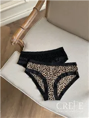 شورت توری طرح پلنگی