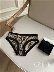 شورت توری طرح پلنگی