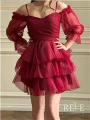 پیراهن عروسکی سه طبقه بیده