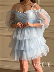 پیراهن عروسکی سه طبقه بیده