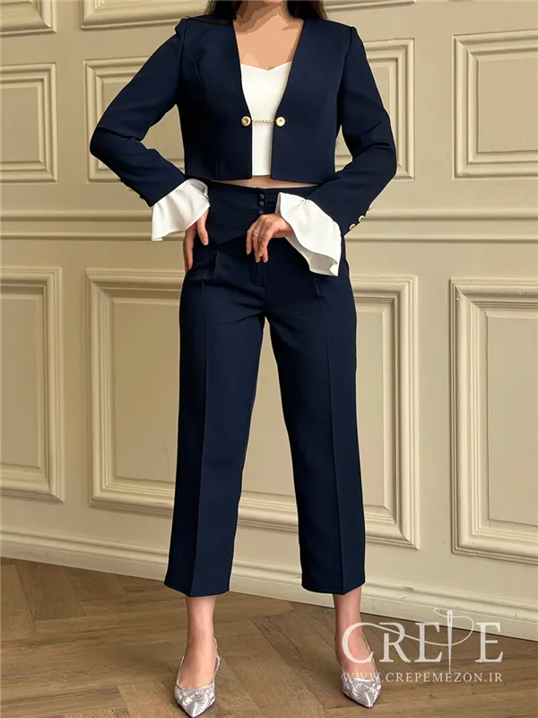 کت شلوار سه تیکه 