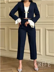 کت شلوار سه تیکه 