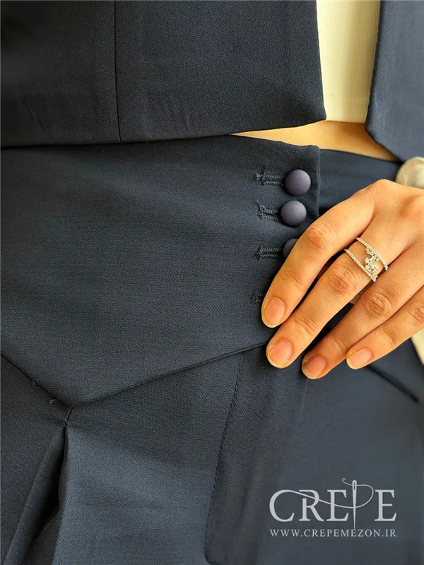 کت شلوار سه تیکه 