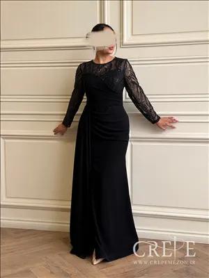 ماکسی کرپ کنزو سنگدوزی سینه هلال 
